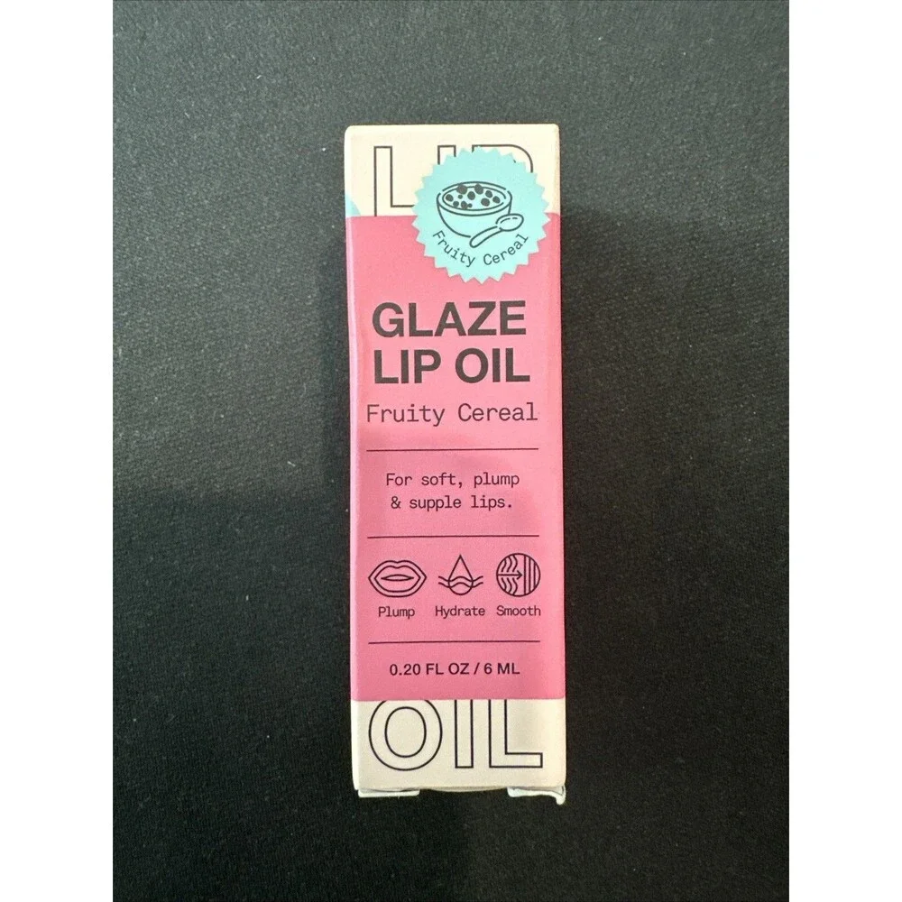 iNNBEAUTY PROJECT Glaze Lip Oil #5 Fruity Cereal 0.20 FL OZ NEW in Box Gloss NEW